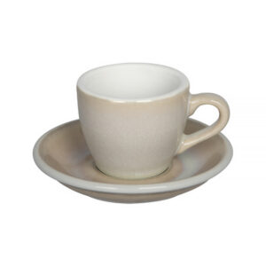 Loveramics Egg - Filiżanka i spodek Espresso 80 ml - Ivory