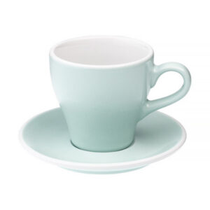 Loveramics Tulip - Filiżanka i spodek Cafe Latte 280 ml - River Blue