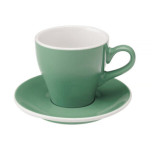 Loveramics Tulip - Filiżanka i spodek Cappuccino 180 ml - Mint