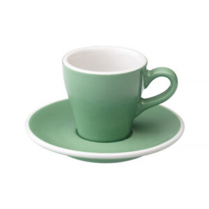 Loveramics Tulip - Filiżanka i spodek Espresso 80 ml - Mint