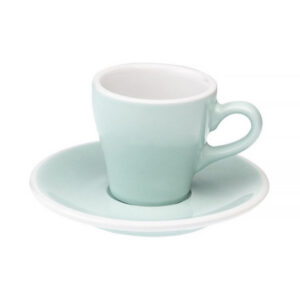 Loveramics Tulip - Filiżanka i spodek Espresso 80 ml - River Blue