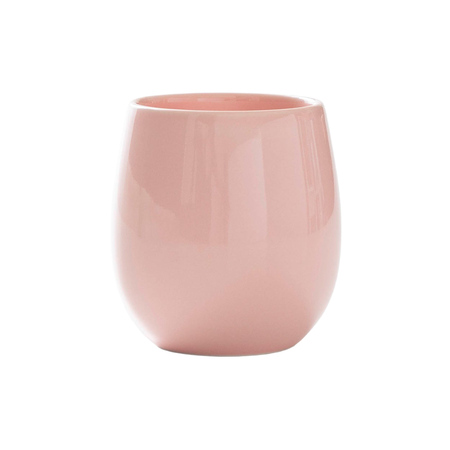 ORIGAMI - Filiżanka ceramiczna Barrel Flavor 210ml - różowy