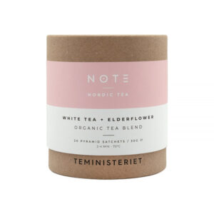 Teministeriet - herbata biała NOTE White Tea Elderflower EKO 20 saszetek