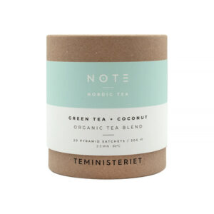 Teministeriet - herbata zielona NOTE Green Tea Coconut EKO 20 saszetek