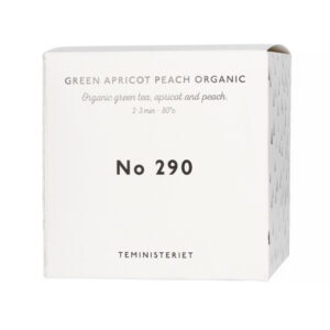 Teministeriet - herbata zielona sypana 290 Green Apricot Peach EKO 100 g