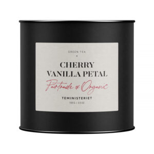 Teministeriet - herbata zielona sypana Fairtrade Collection Cherry Vanilla Petal EKO 100 g