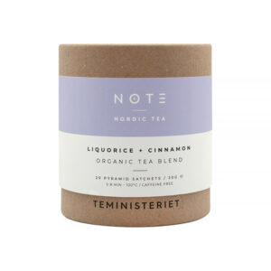 Teministeriet - herbata ziołowa NOTE Liquorice Cinnamon EKO 20 saszetek