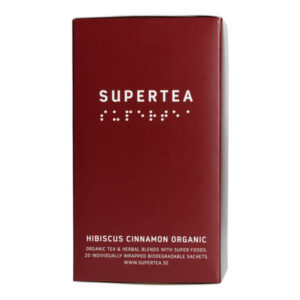 Teministeriet - herbata ziołowa Supertea Hibiscus Cinnamon EKO 20 saszetek