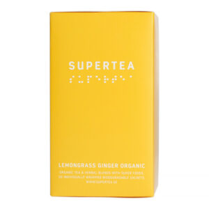 Teministeriet - herbata ziołowa Supertea Lemongrass Ginger EKO 20 saszetek