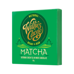 Willie's Cacao - Czekolada - Matcha, white chocolate with Kotobuki Green Tea 50 gr
