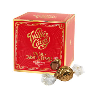 Willie's Cacao - Czekoladki - Sea Salt Caramel Black Pearls 150g
