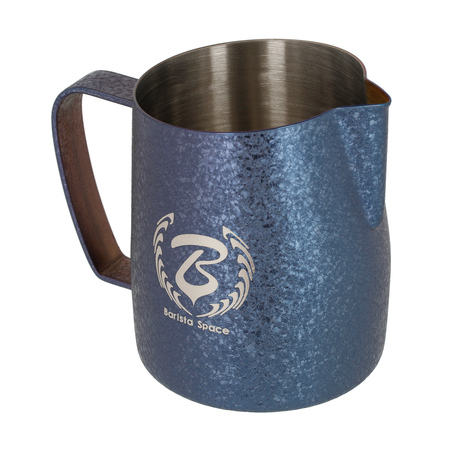 Barista Space - Dzbanek do mleka Ice Grain Blue 450 ml - obrazek 2