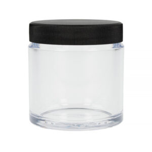 Comandante Polymer Bean Jar + lid Clear Przeźroczysty słoik z pokrywką na zmieloną kawę