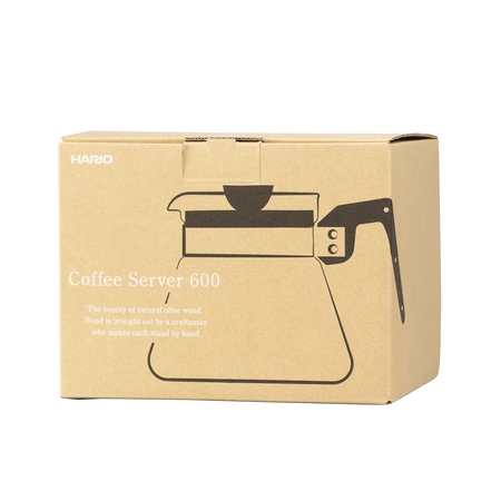 Hario Coffee Server 600ml - Olive Wood - New - obrazek 2