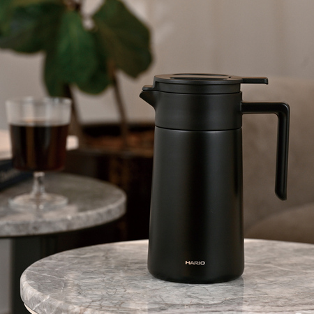 Hario serwer termiczny z ceramiczną powłoką 600ml czarny - obrazek 4
