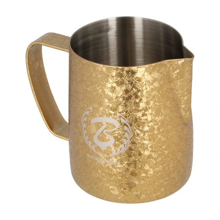Barista Space - Dzbanek do mleka Ice Grain Golden 350 ml - obrazek 2