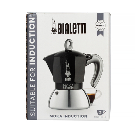 Bialetti kawiarka New Moka Induction 2tz czarna - obrazek 4