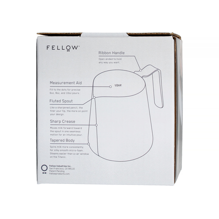 Fellow Eddy Pitcher - Dzbanek do mleka grafitowy 350 ml - obrazek 5