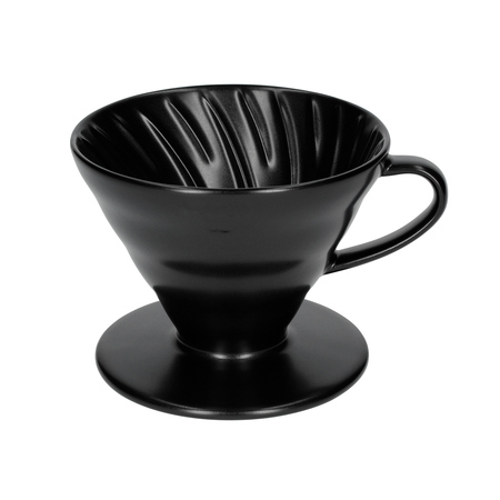 Hario ceramiczny Drip V60-02 Czarny mat |VDC-02-MB-UEX| - obrazek 2