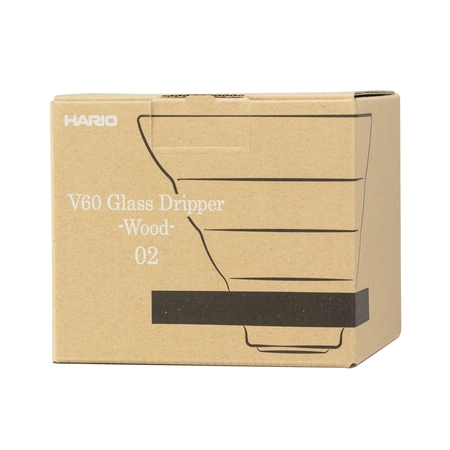 Hario szklany Drip V60-02 - Olive Wood - obrazek 3