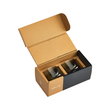 Fellow - zestaw dwóch szklanek Pirch Espresso 100 ml - Szary - obrazek 2