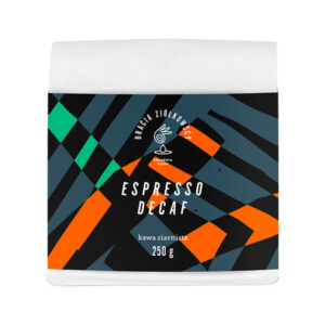Bracia ZIółkowscy - kawa ziarnista bezkofeinowa Brazylia Natural Espresso 250 g
