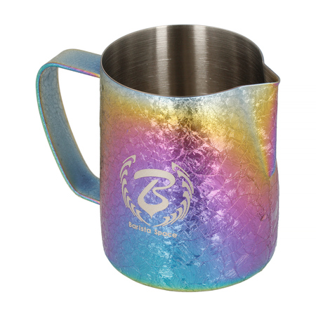 Barista Space - Dzbanek do mleka Ice Grain Rainbow 350 ml - obrazek 2