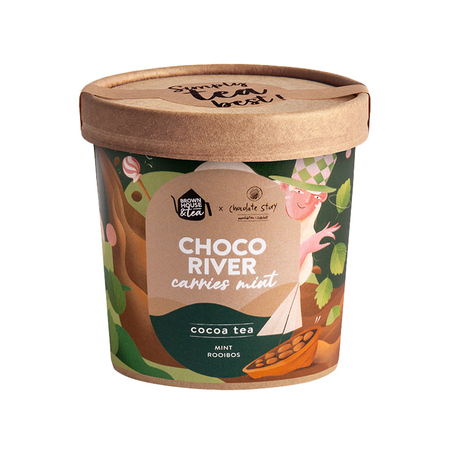 Brown House & Tea - herbata ziołowa sypana Choco River 60 g