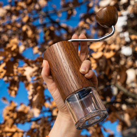 Comandante - Młynek C40 MK4 Vintage Oak Classic - obrazek 4