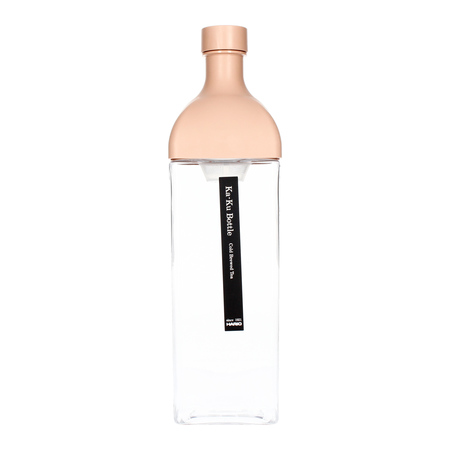Hario Ka-Ku - Butelka z filtrem Cold Brew Tea 1200 ml Różowa - obrazek 2