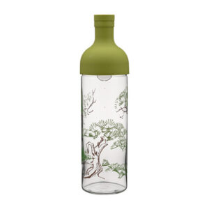 Hario - butelka szklana z filtrem Cold Brew Aya pine tree 750ml - zielona