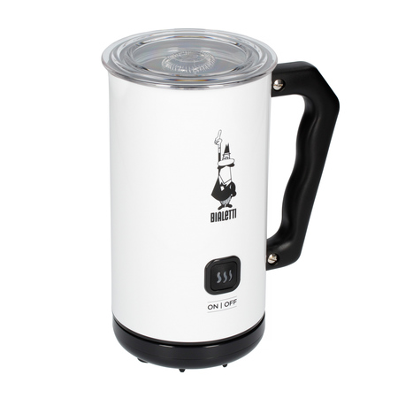 Bialetti Milk Frother MKF02 Bianco - Elektryczny spieniacz do mleka Biały - obrazek 2
