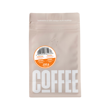 COFFEELAB - kawa ziarnista Etiopia Sidamo Buncho Natural Filter 250 g - obrazek 2