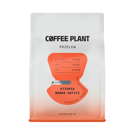 COFFEE PLANT - kawa ziarnista Etiopia Banko Gotiti Natural Filter 250 g