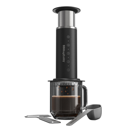 Aeropress - Zaparzacz do kawy Steel czarny - obrazek 9