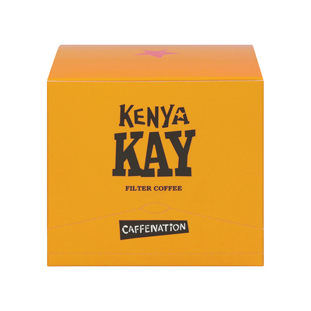 Caffenation - kawa w saszetkach Kenia Kay Washed - 10 saszetek 14 g