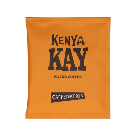 Caffenation - kawa w saszetkach Kenia Kay Washed - 10 saszetek 14 g - obrazek 3