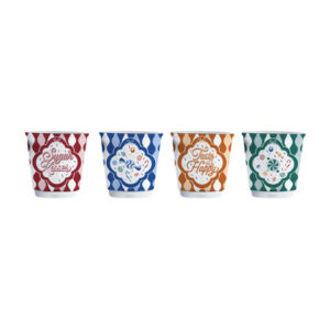 Bialetti - Zestaw 4 czarek Candyland 80 ml