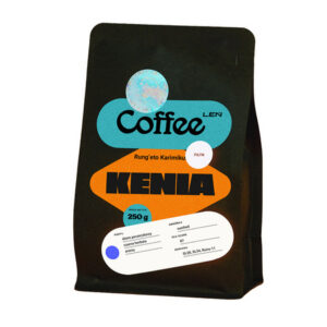 Leń Coffee - kawa ziarnista Kenia Rungeto Karimikui Washed Filter 250 g