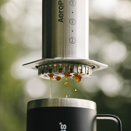 Aeropress - Zaparzacz do kawy Steel - obrazek 2