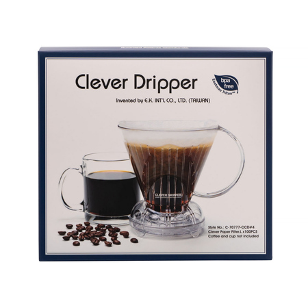 Clever Dripper - Zaparzacz L 500ml czarny + 100 filtrów - obrazek 2