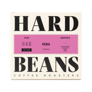 Hard Beans - kawa ziarnista Kenia Kii AA Natural Filter 250 g
