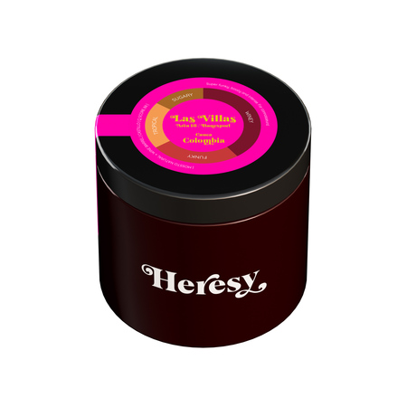 Heresy - kawa ziarnista Kolumbia Las Villas Mossto Wine Barrel Natural Filter 252 g
