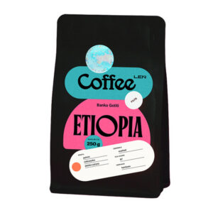 Leń Coffee - kawa ziarnista Etiopia Banko Gotiti Washed Filter 250 g